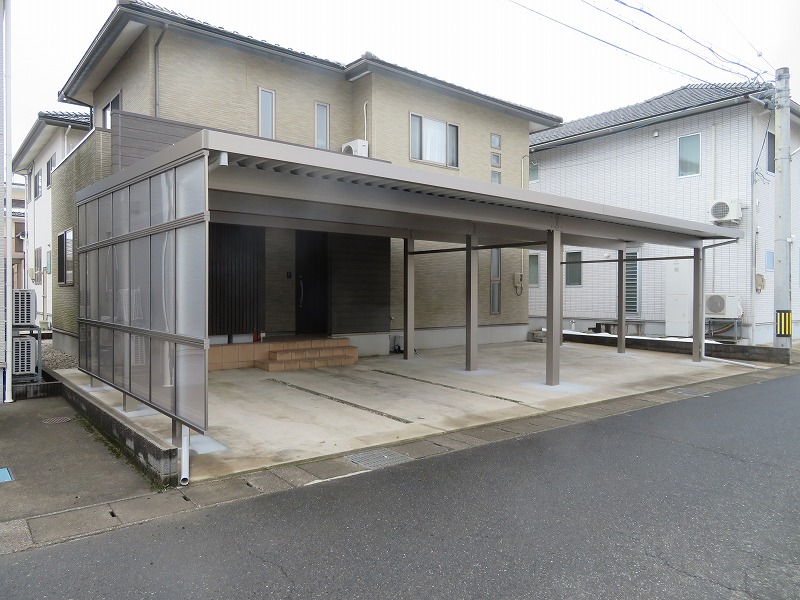 M邸4台入れカーポー設置工事